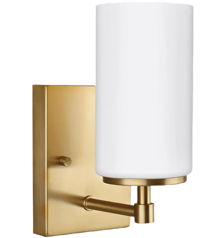 Pure Visual Comfort 1 Fixture Satin Brass Generation Alturas Sconce Artisan