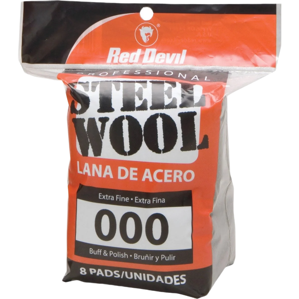 Responsible Red Devil Extra Fine Steel Wool 8-Pack Sustainable
