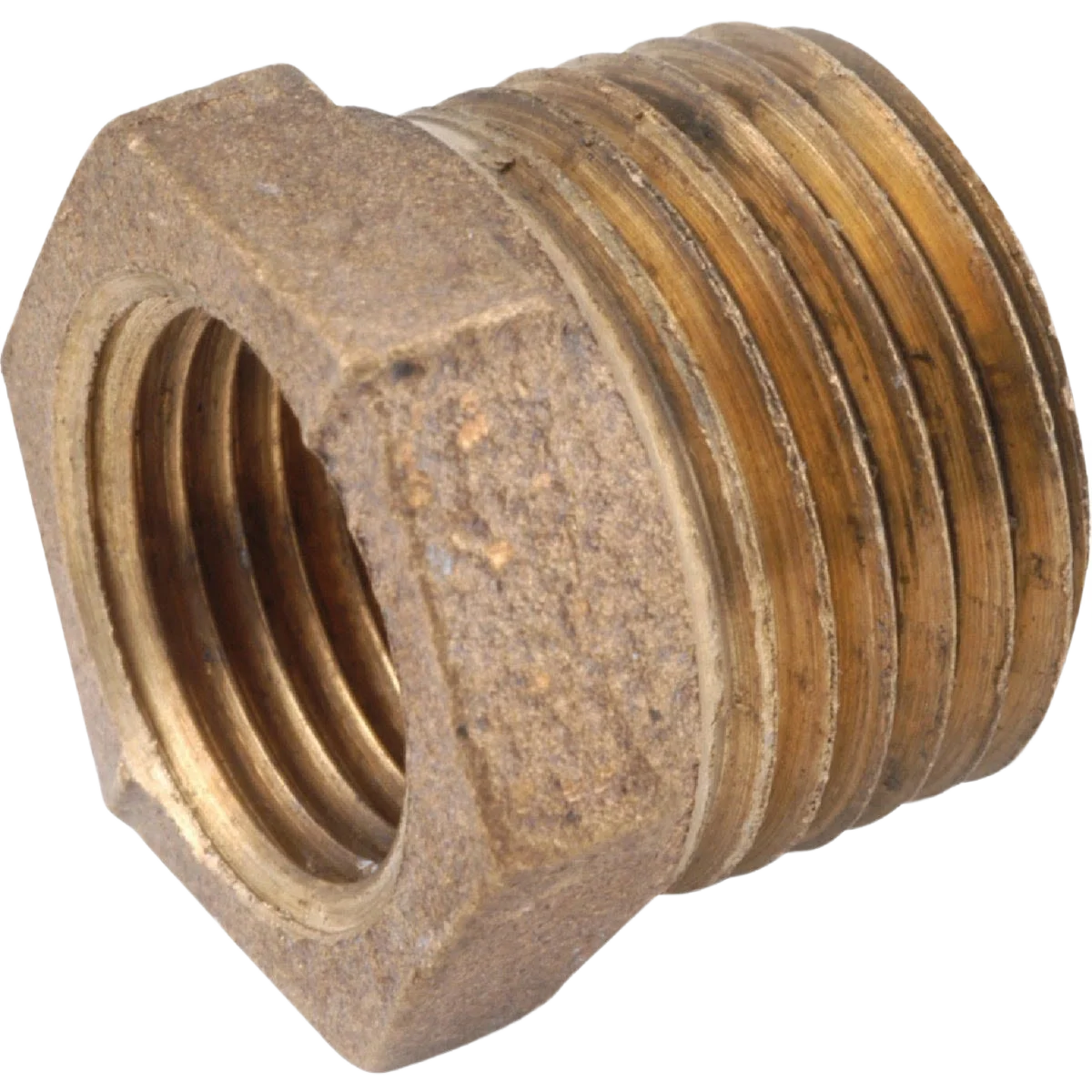 High-Performance Anderson Metals Red Brass Reducing Bushing 1 2 In. MPT x 1 8 In. FPT Comfortable