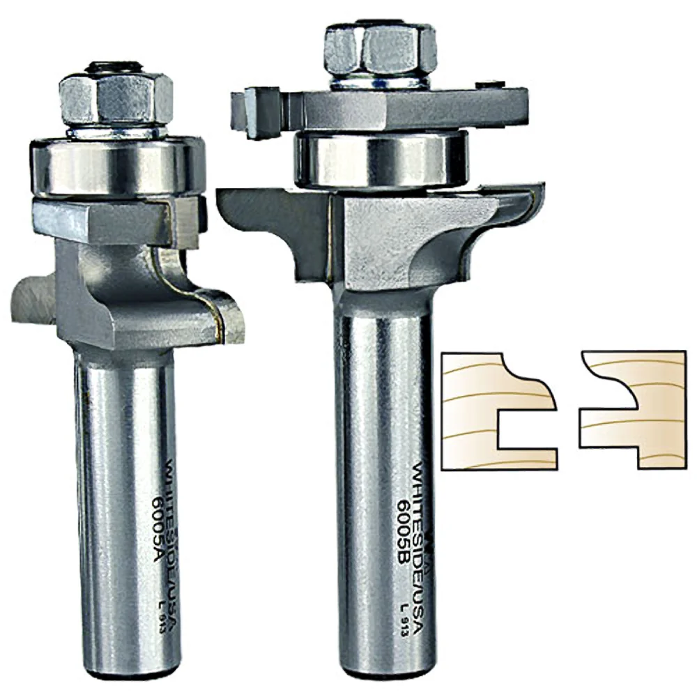 Healthy Whiteside Traditional Stile Rail Bit Set 1 2 in. SH Consistent