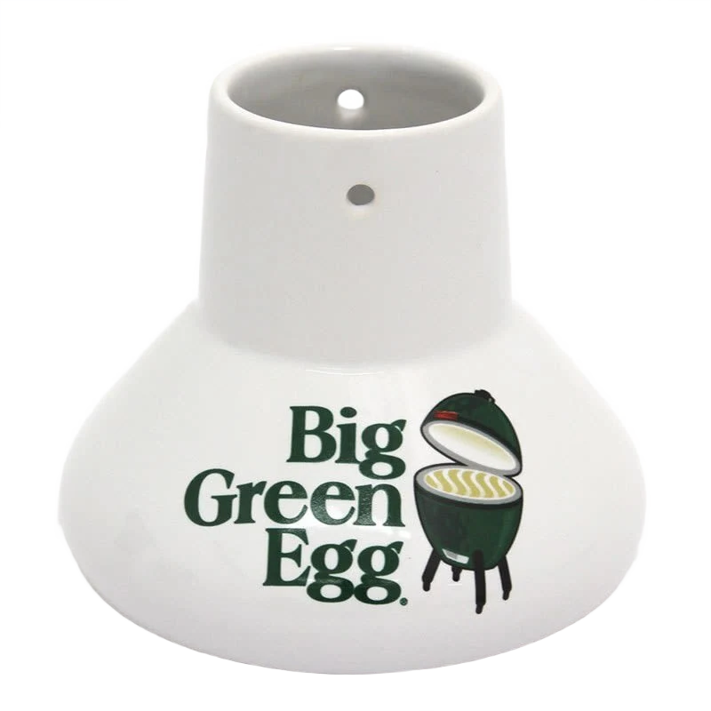 Eco-Friendly Big Green Egg Ceramic Chicken Roaster Crafted