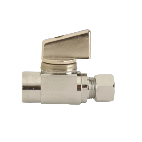 Refined Danco 5 8 OD Outlet x 1 4 Comp Inlet Straight Stop Elite