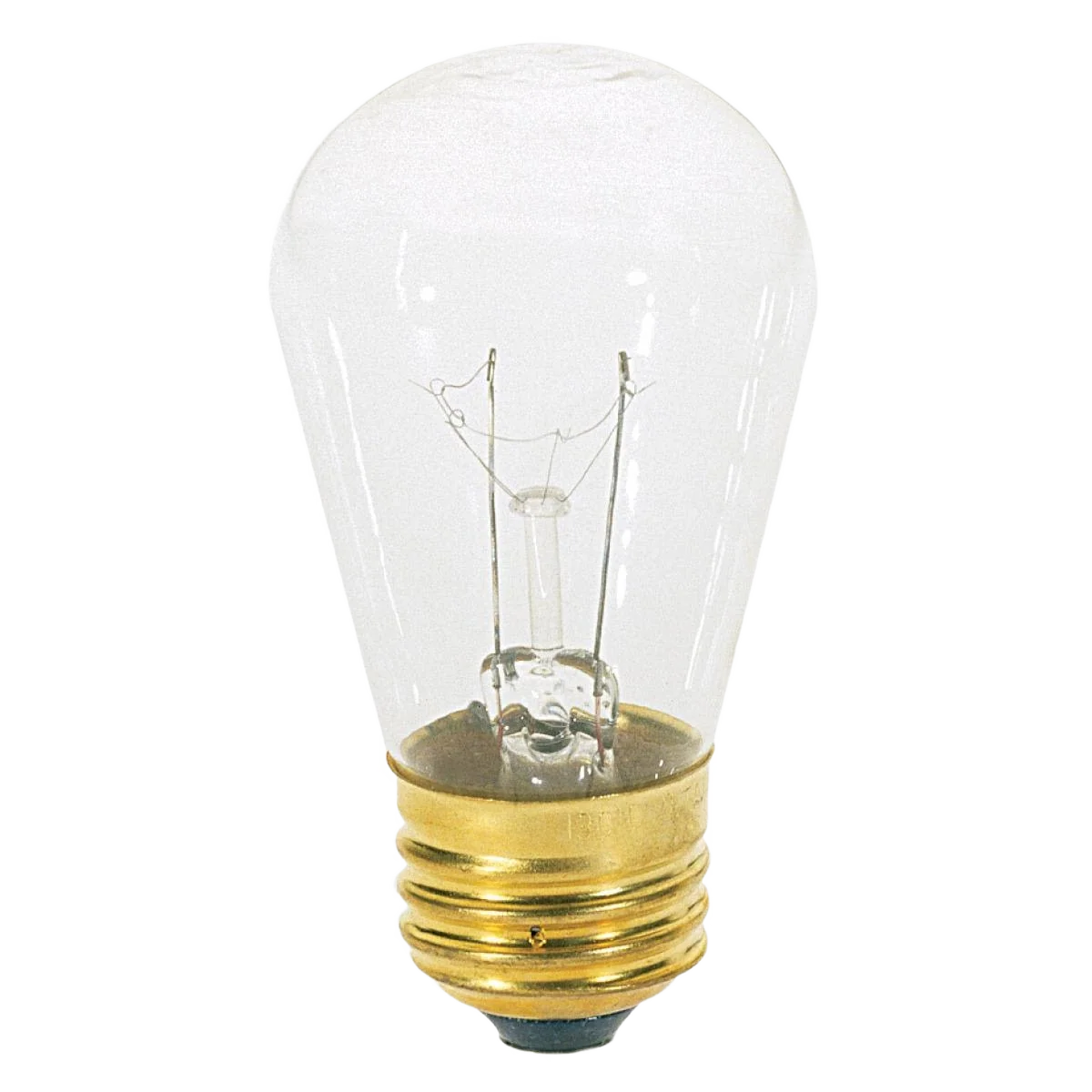 Luxury Satco 11 Watt Incandescent S14 Clear Light Bulb Clean