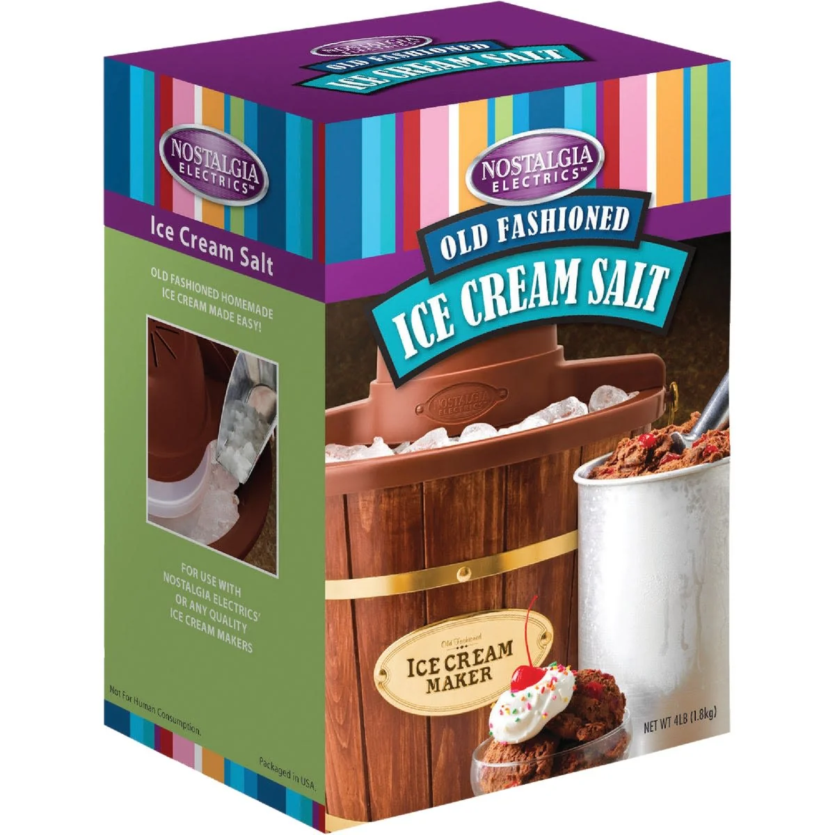 Excellent Nostalgia Old Fashioned Ice Cream Salt 4 lb. Sophisticated