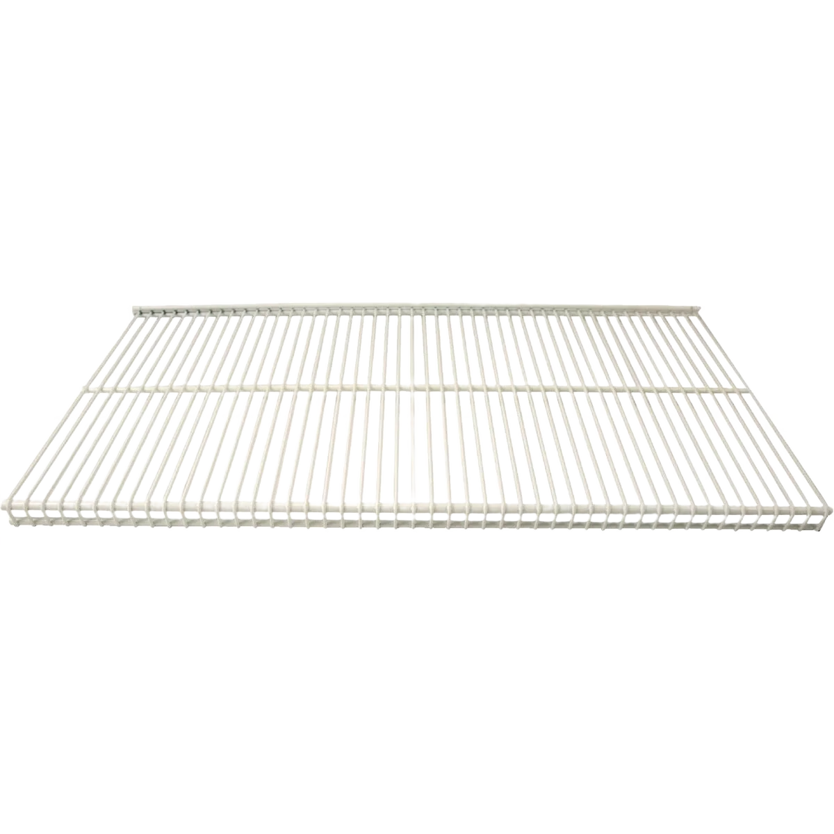 User-Friendly domRail White Profile Ventilated Closet Shelf 12 in. x 6 ft. Official