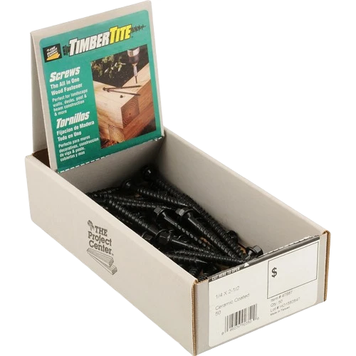Certified Hillman 1 4 X 2-1 2 Timber-Tite™ Heavy Duty Outdoor Timber Screw Elite