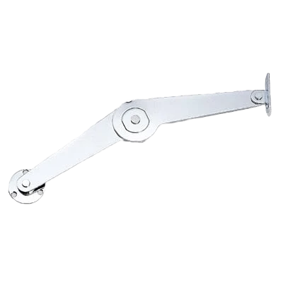 Clean LAMP 9 in. Chrome Locking Lid Stay Left Premium