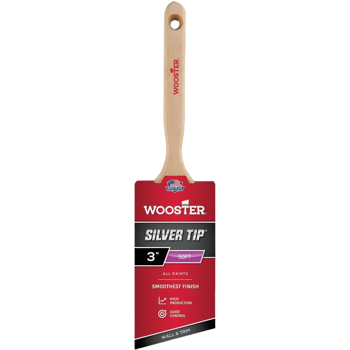 Safe Wooster Silver Tip Chisel Trim Angle Sash Paint Brush 3 in. Fashionable