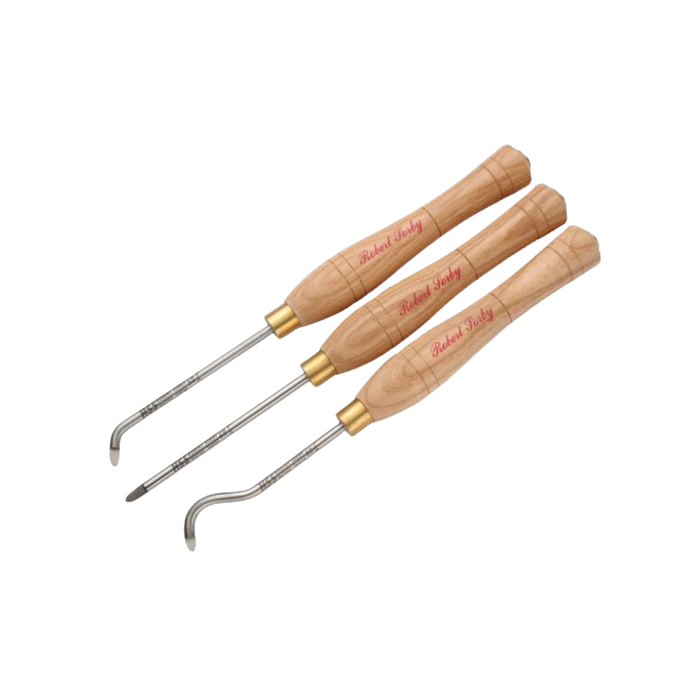 Smooth Sorby 3 Pc. Micro Hollowing Tool Set Durable