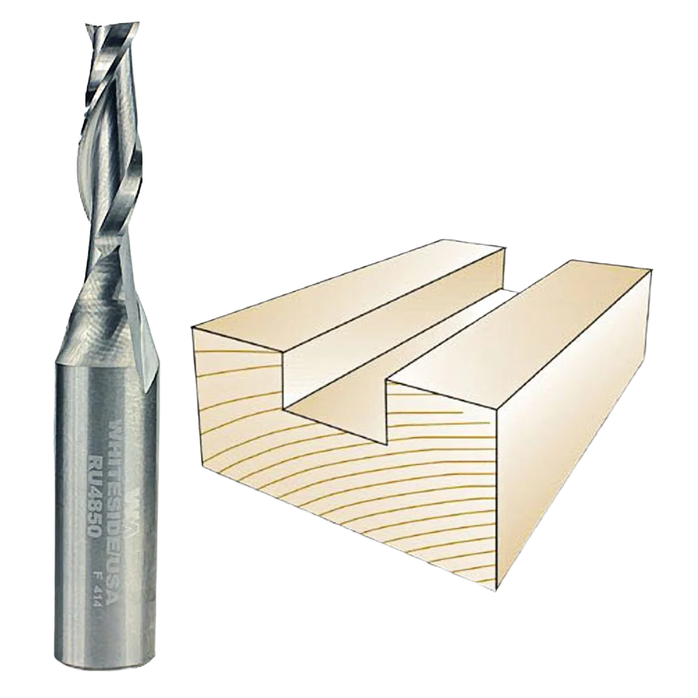 Trendy Whiteside Spiral Upcut Bit 1 2 in. SH x 5 16 in. CD x 1 in. CL Sophisticated