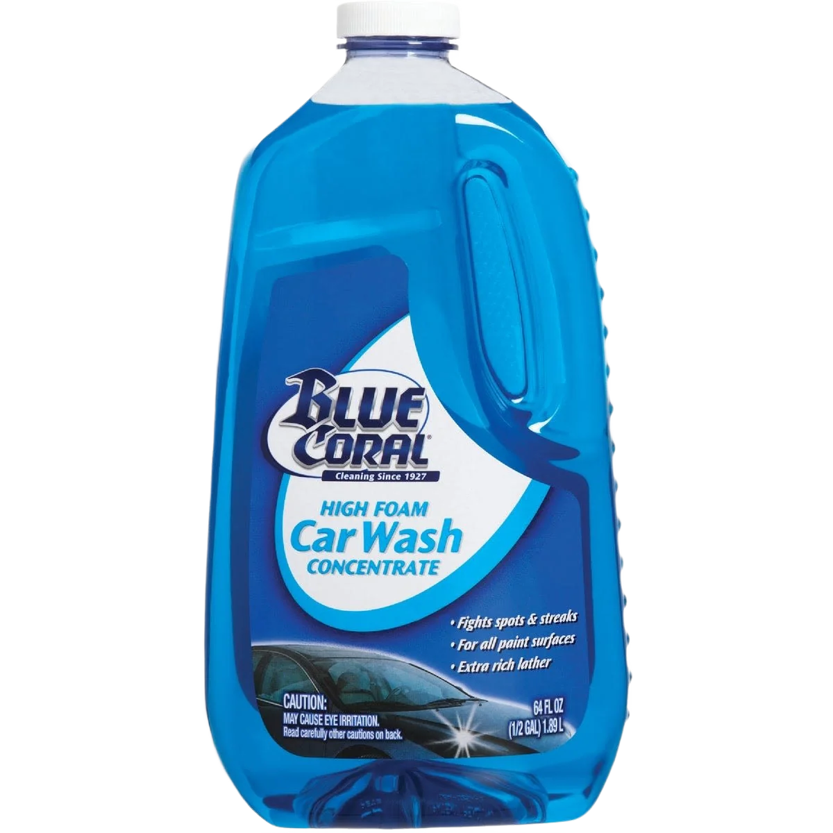 Trendy Blue Coral Liquid High Foam Concentrate Car Wash 64 oz. Green