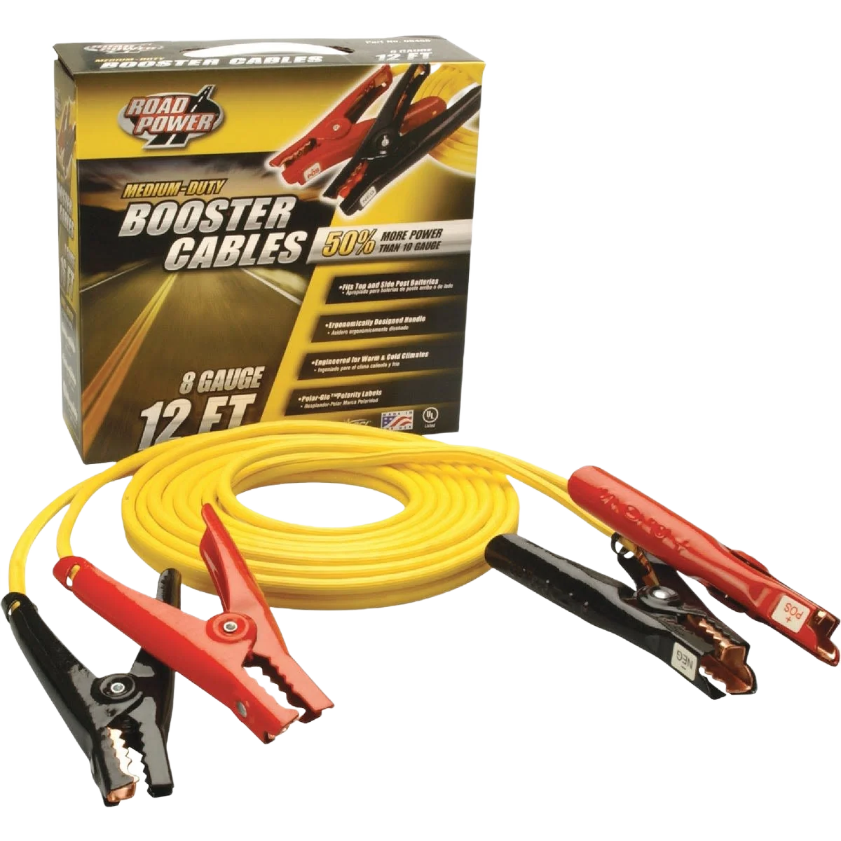 Healthy Road Power Medium-Duty Booster Cable Recyclable