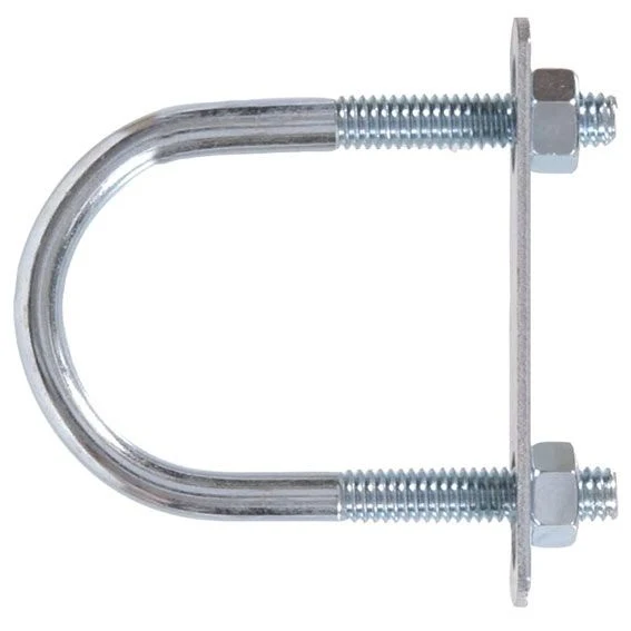 Elegant Hillman 1 4-20 x 1-3 8 x 9 16 U-Bolt with Plated and Hex Nuts Zinc-Plated Comfortable