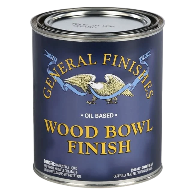 Easy-to-Use General Finishes Oil Based Wood Bowl Finish 1 Pint Breathable