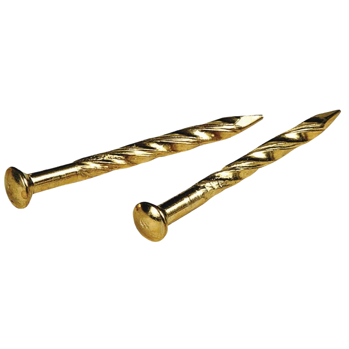 Sustainable Anchor Wire 7 8 In. 13 Gauge Brass-Plated Trim Nails 29-Count Premium