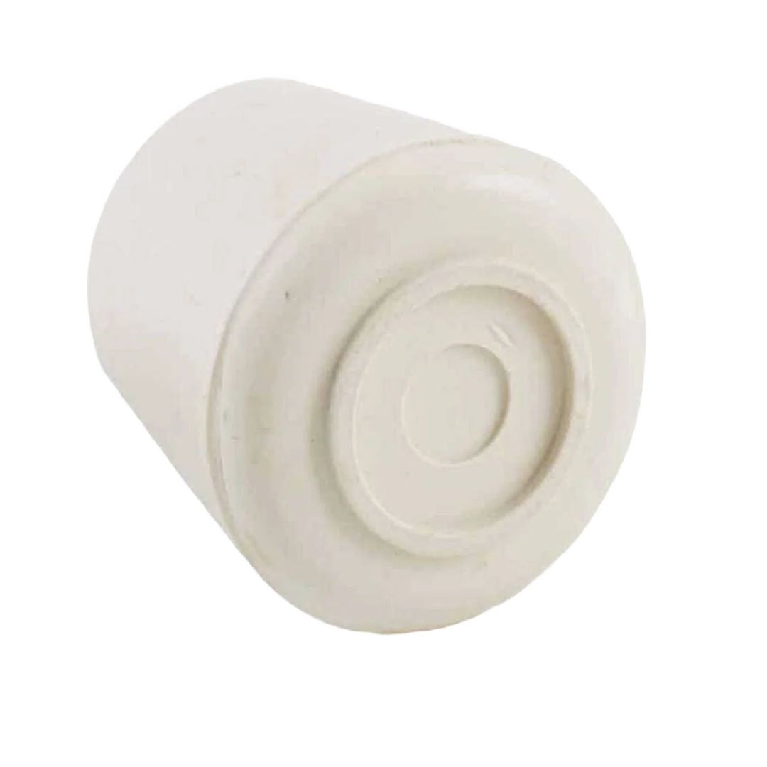 Consistent Shepherd 1 2 in. Off White Hi-Tip Rubber Furniture Leg Protector Superior