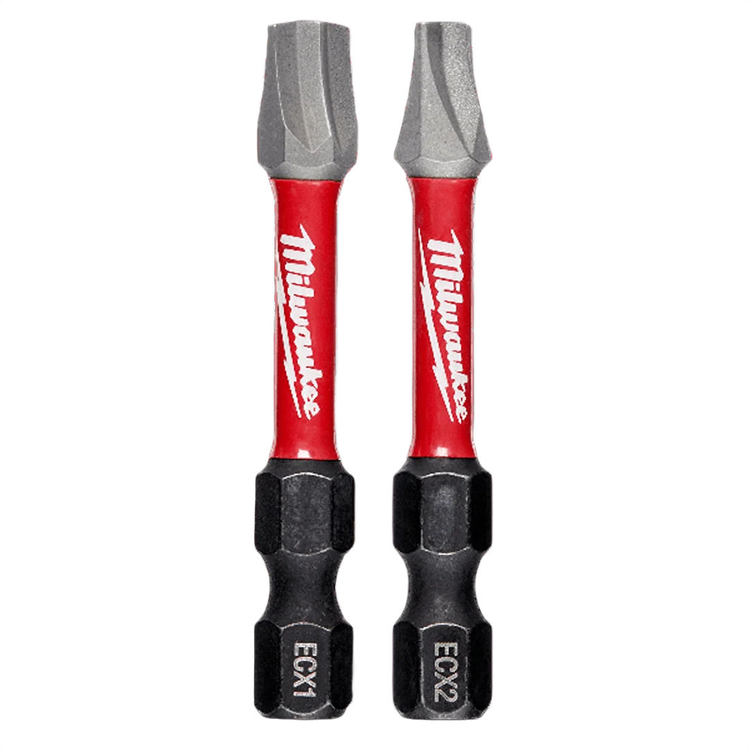 Trendy Milwaukee SHOCKWAVE™ 2 2PC ECX™ Impact Bits Combo Kit Top-Quality