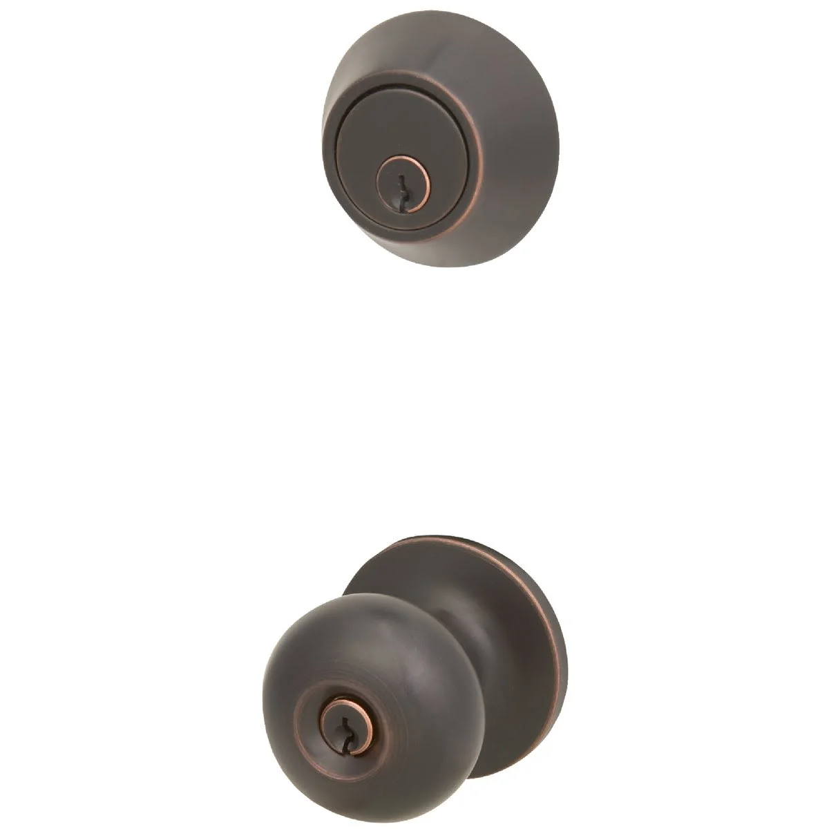 Verified Steel Pro Oil Rubbed Bronze Deadbolt Door Knob Combo User-Friendly