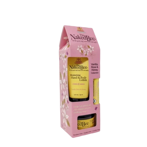 Selected The Naked Bee Vanilla Rose Honey Gift Collection Optimized