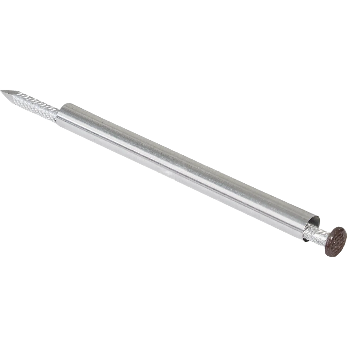 User-Friendly Spectra Metals 7 in. Brown Gutter Spikes with 5 in. Ferrules Set 10-Pack Premium