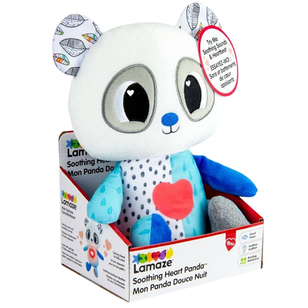 Effective Lamaze Soothing Heart Panda Flexible