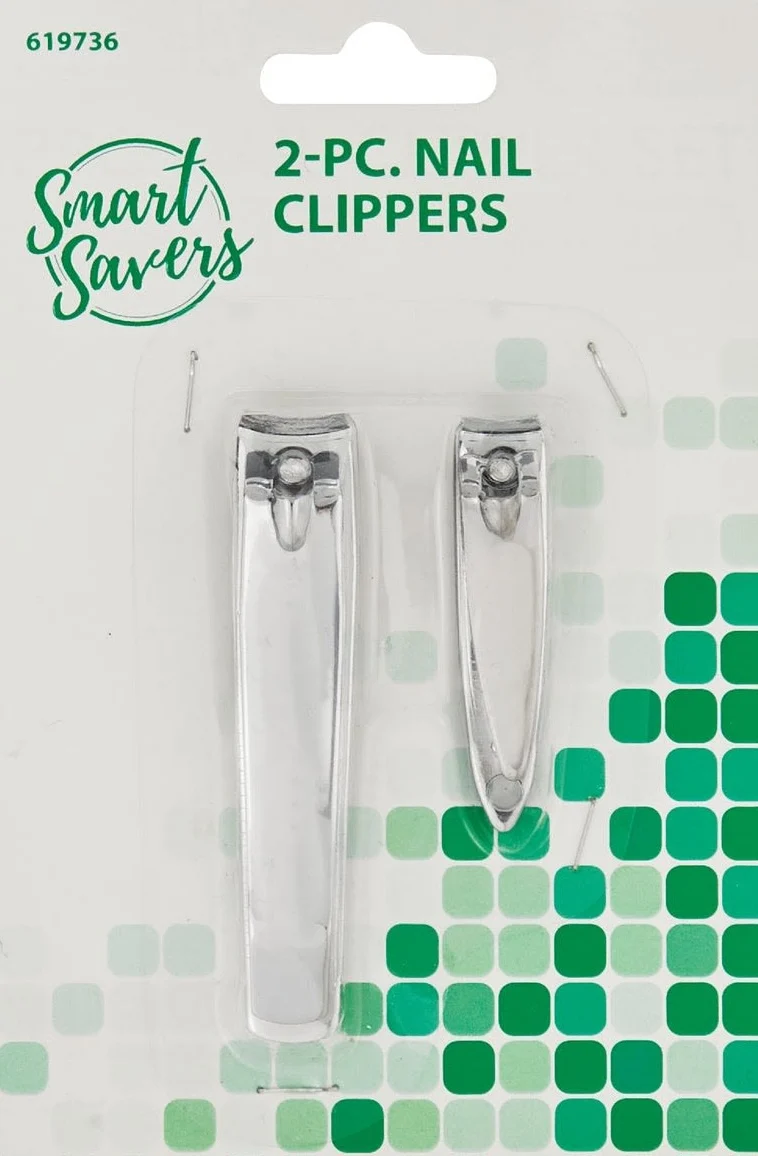 Natural Smart Savers Nail Clippers 2 Pack Convenient