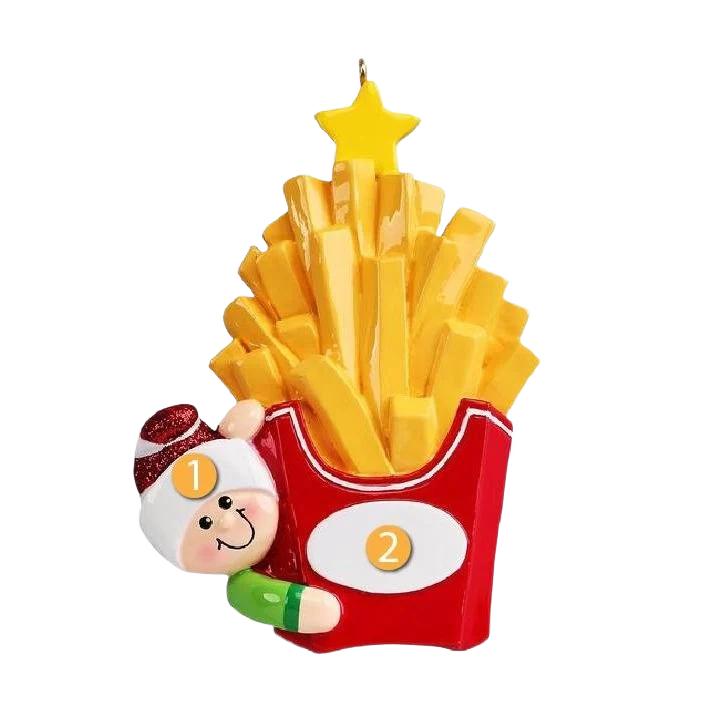 Optimized Rudolph Me Personalized Fry Lover Ornament Outstanding