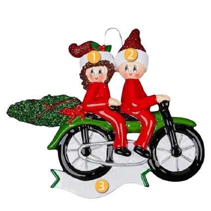 Outstanding Rudolph Me Personalized Motorcycle Tree Shopping Ornament Smart