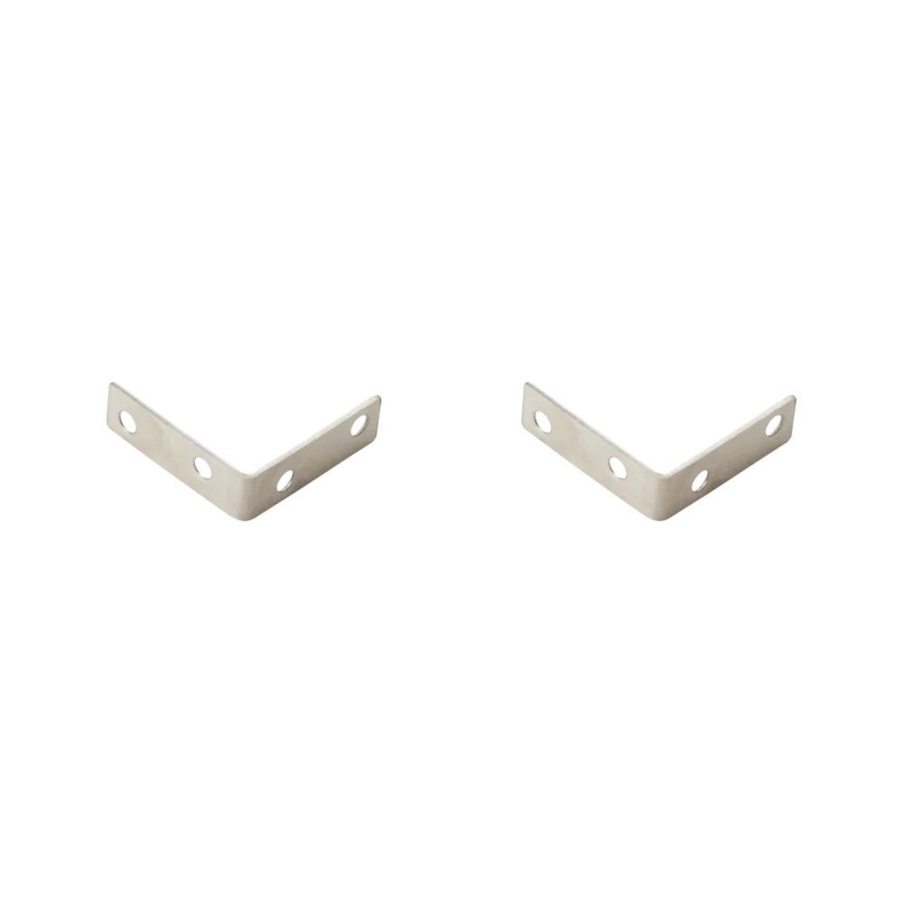 Secure National Hardware 2 x 5 8 Stainless Steel Corner Brace 2-Count Modern