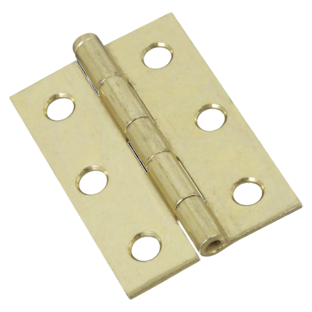 Smart National Hardware 2-1 2 Brass Loose-Pin Narrow Hinge 2-Pack Excellent
