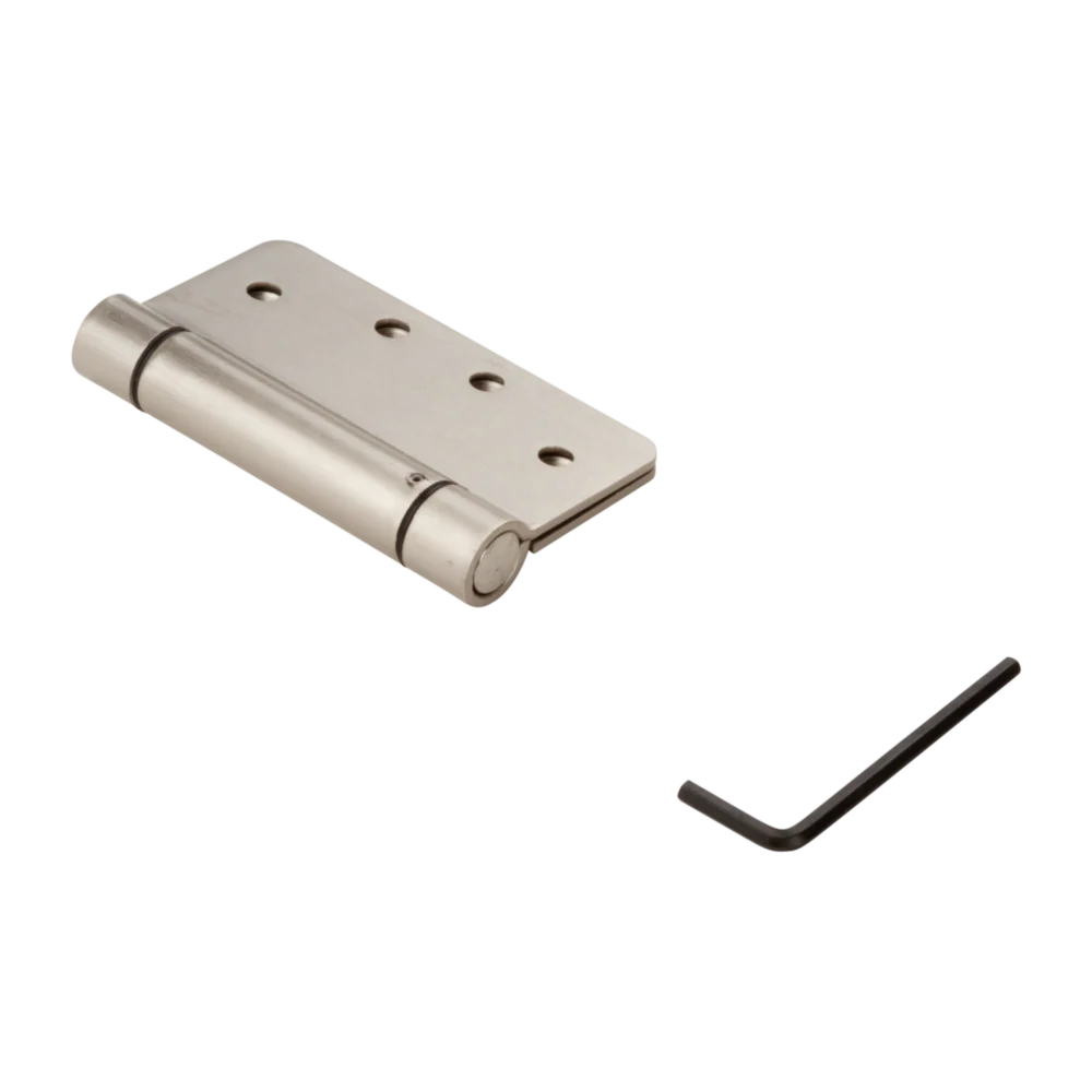 Classic National Hardware 4 Satin Nickel 1 4 Radius Spring Door Hinge Trusted