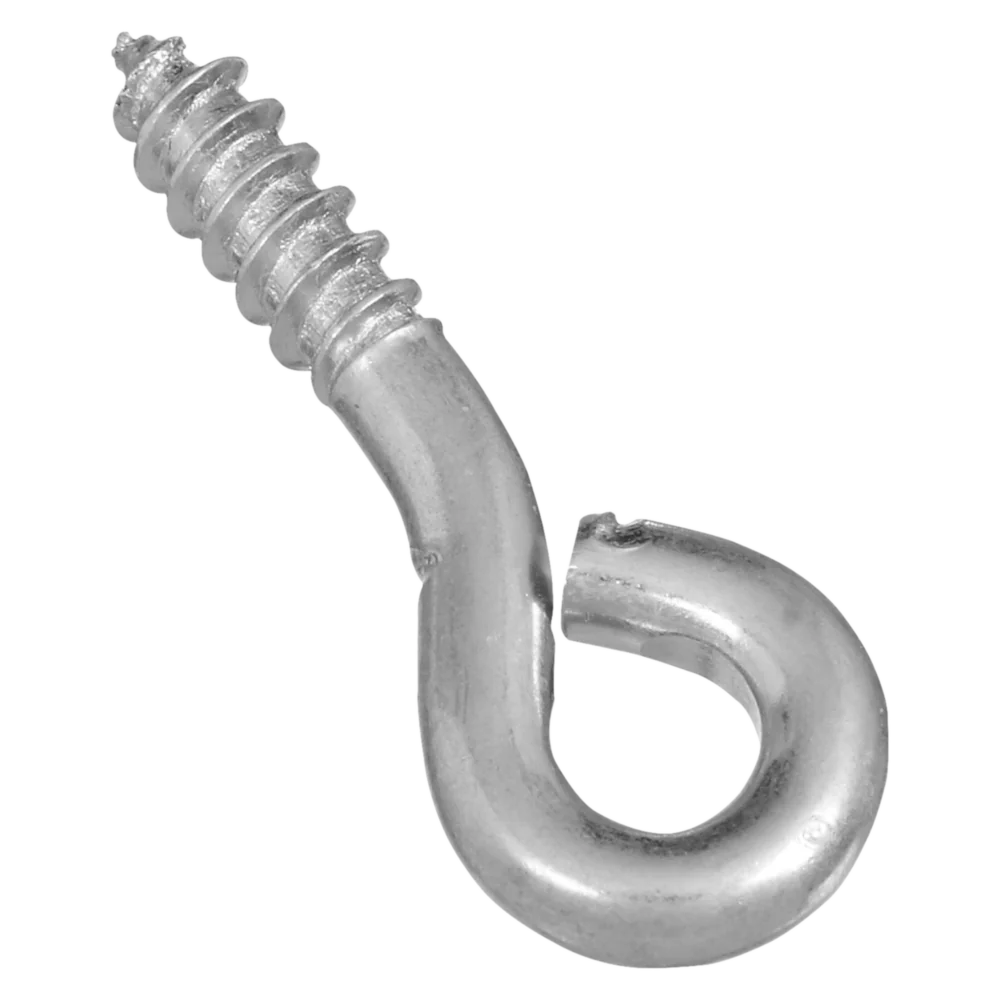 Pure National Hardware 208 Zinc Small Screw Eye 6 Ct. Convenient