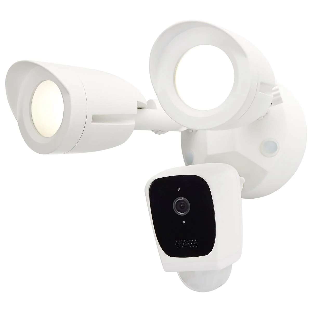 Relaxed Satco White Bullet Outdoor SMART Security Camera Unique