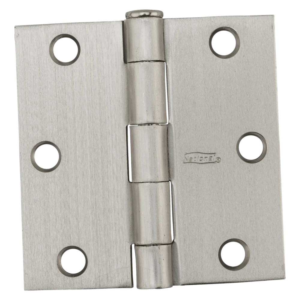 Responsible National Hardware 3 Satin Nickel Square Door Hinge Proven