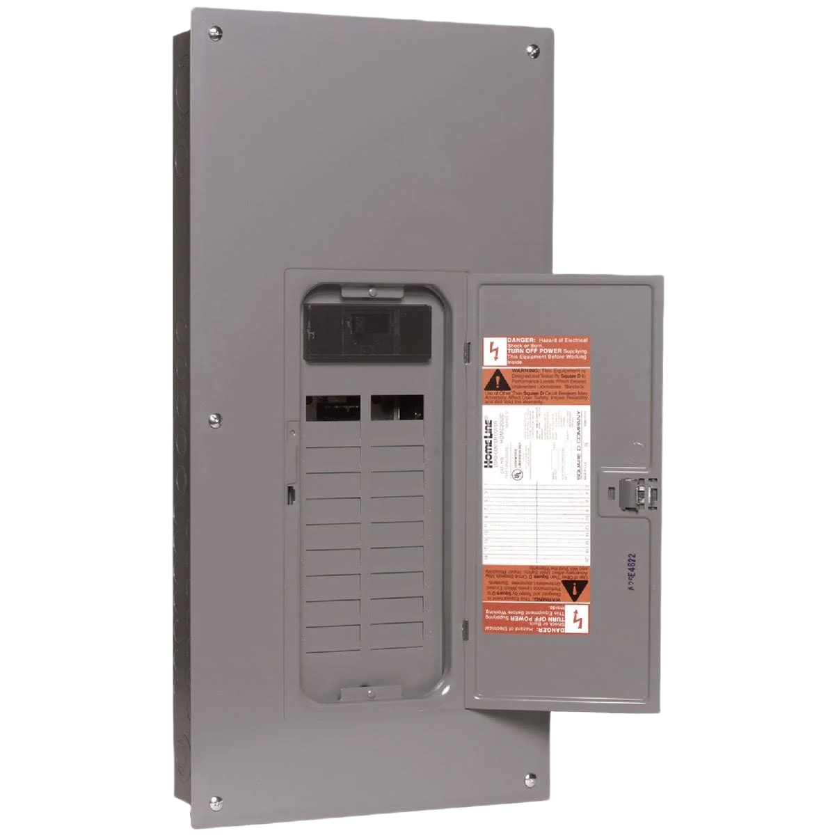Versatile Square D Homeline 200A Main Breaker Plug-On Neutral Load Center Practical