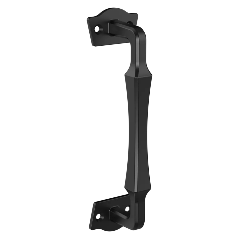 Convenient National Hardware 9-13 16 Black Rustic Modern Gate Pull Next-Generation