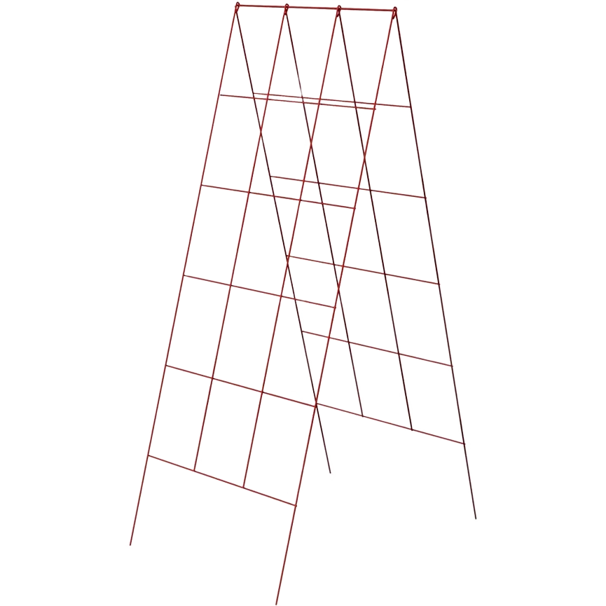 First-Class Panacea Red Heavy-Duty Wire A-Frame Plant Support 48 in. Carefully Designed