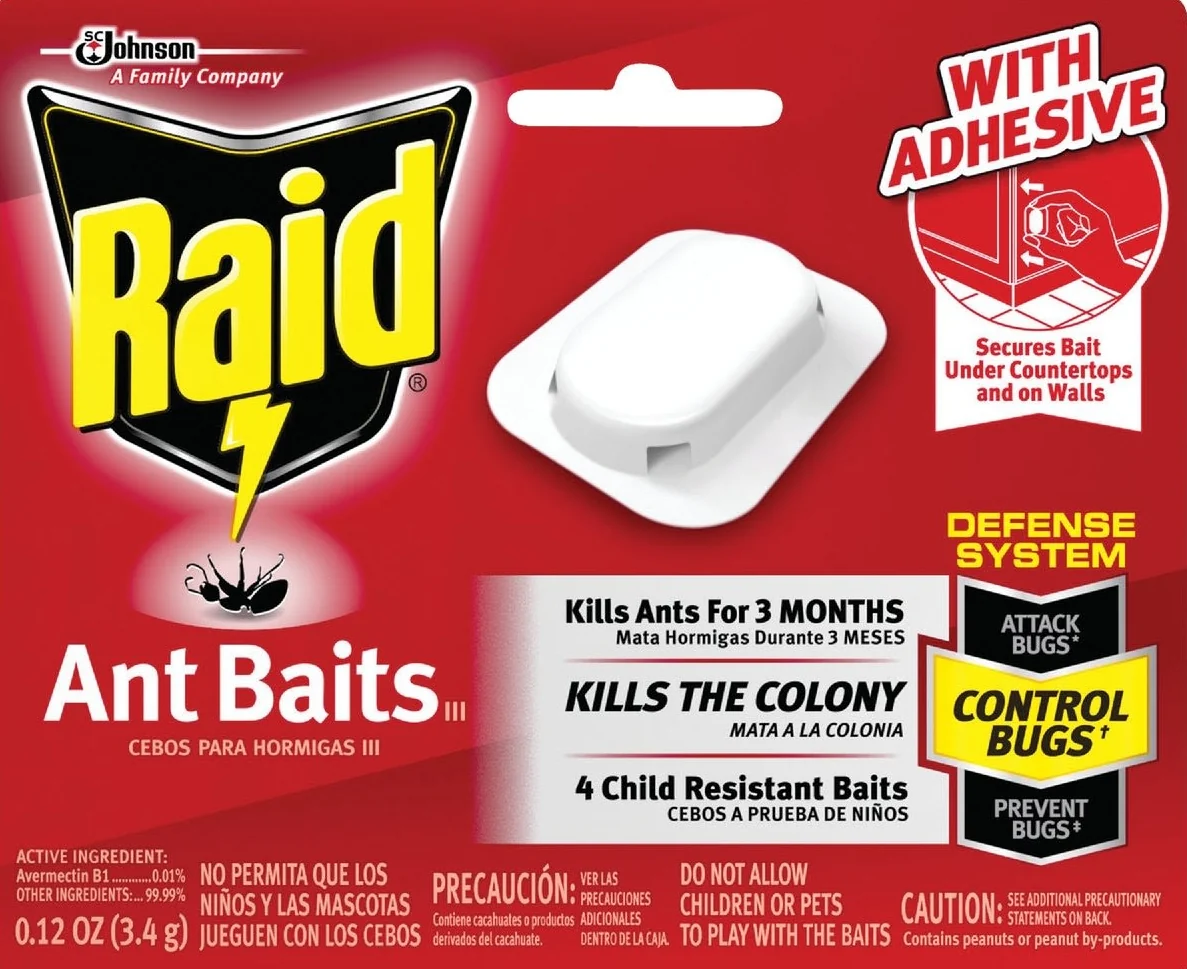 Fine Crafted Raid Solid Ant Bait Station 4-Pack Official