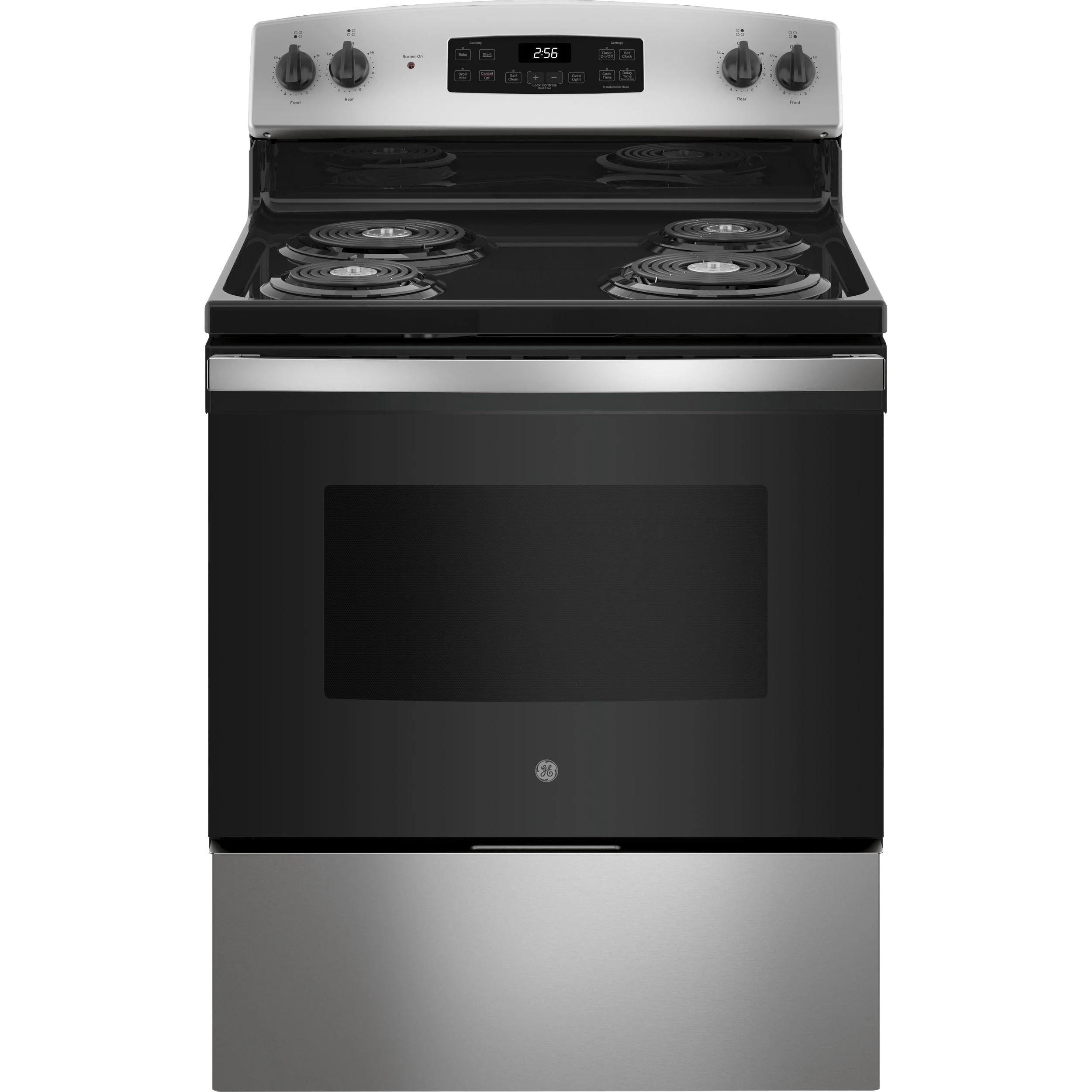 Flexible GE® ENERGY STAR® 30 -Standing Self-Clean Electric Range Relaxed