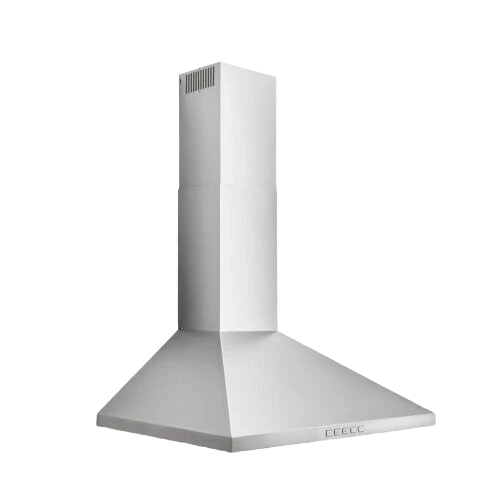 Efficient 30 Convertible Wall-Mount Pyramidal Chimney Range Hood 450 Max CFM Unique