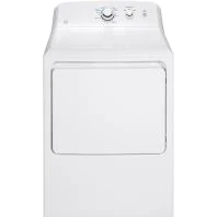 Effective GE 6.2 cu. ft. Capacity Gas Dryer with Up To 120 ft. Venting and Shallow Depth Crafted