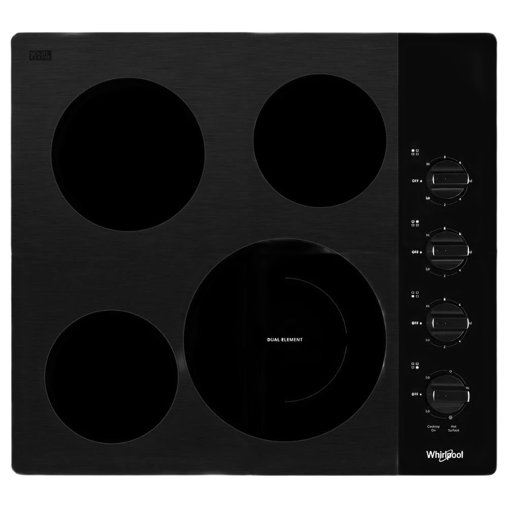 Detailed 24-inch Compact Electric Ceramic Glass Cooktop Smart