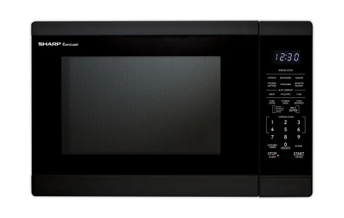 Contemporary 1.4 CF Countertop Microwave Oven Relaxed