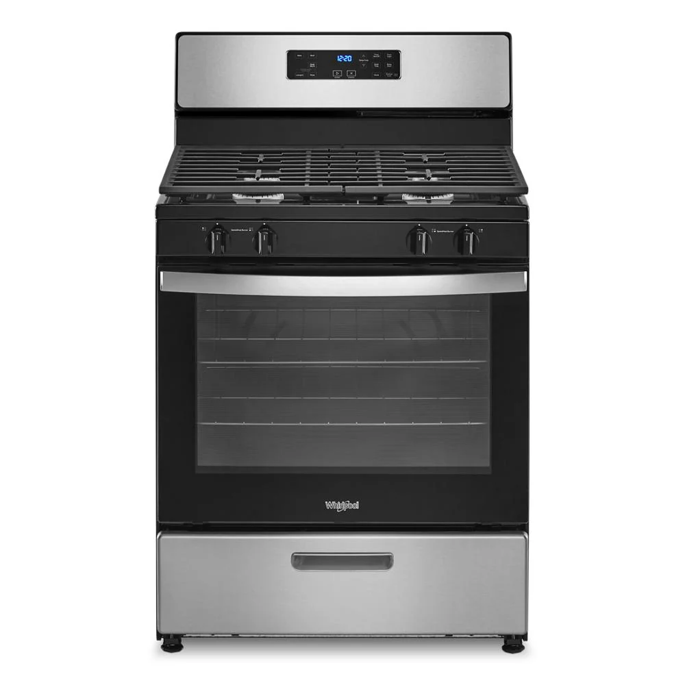 Elegant 5.1 Cu. Ft. standing Gas Range with Broiler Drawer Luxury
