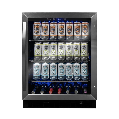 Lightweight Danby 5.7 cu. ft. Built-in Beverage Center in Stainless Steel Reusable