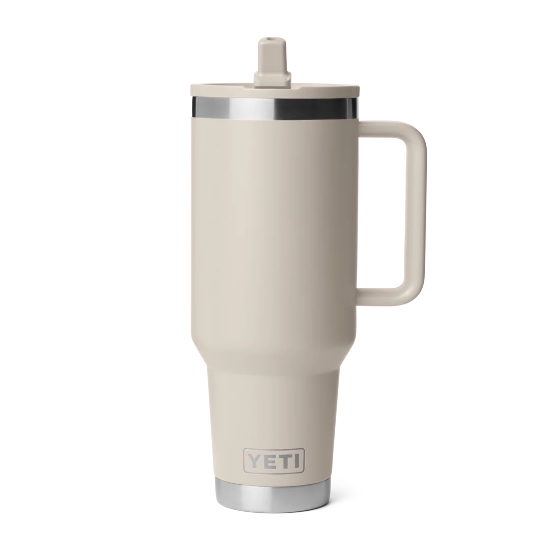 Convenient YETI Rambler 40 Oz. Travel Straw Mug User-Friendly