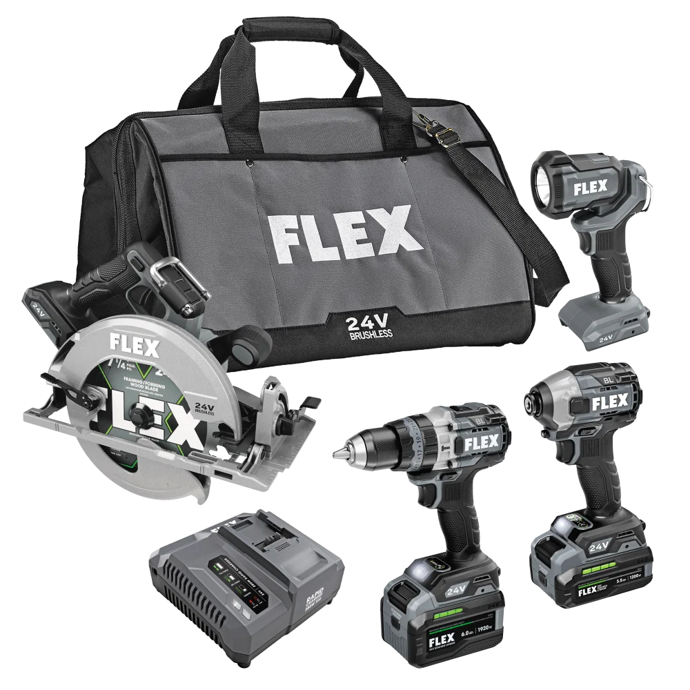 Smart FLEX 24V 4-Tool Combo Kit Stylish