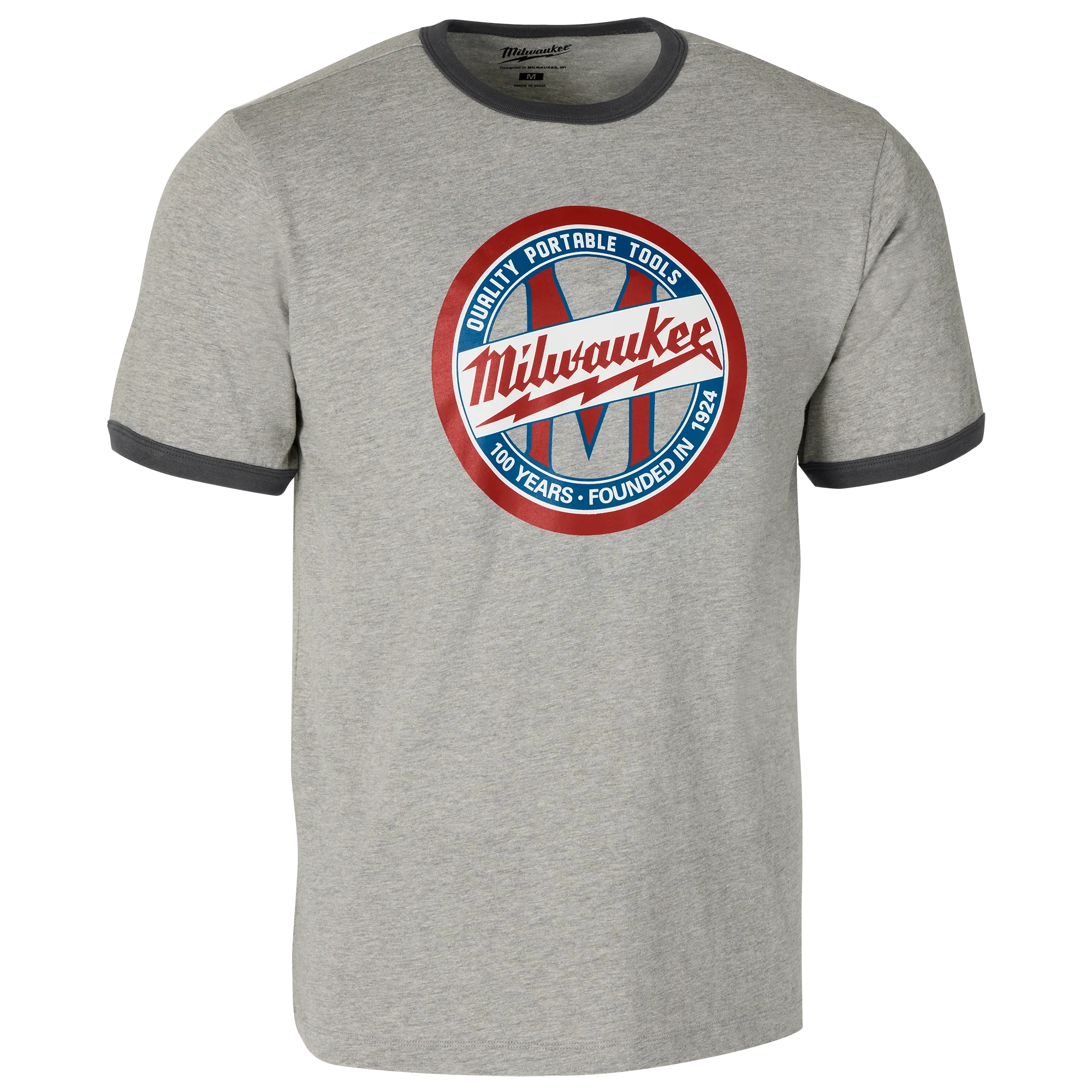 Quality Milwaukee Men’s Medium Gray 1924 Work Shirt Solid