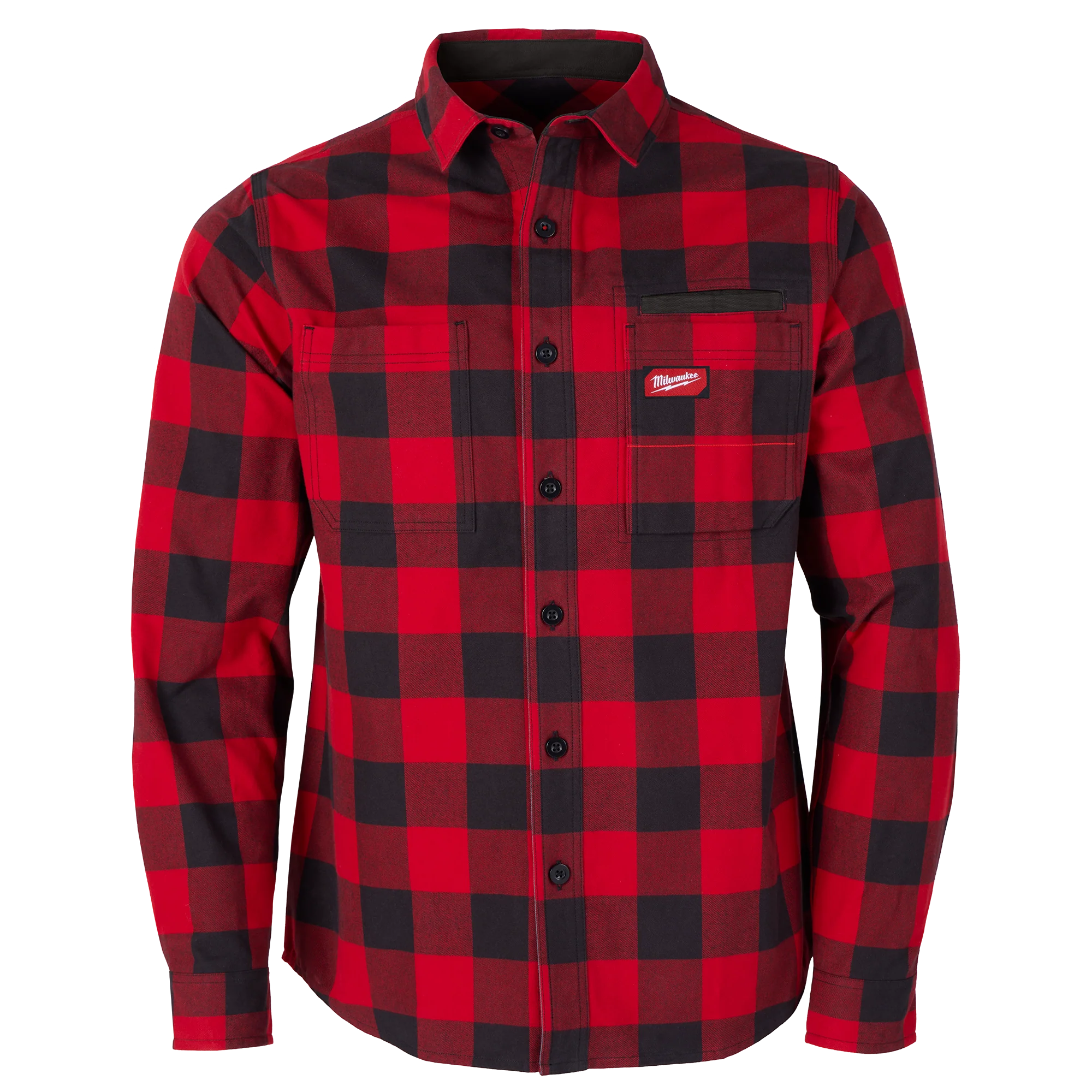 Soft Milwaukee GRIDIRON™ Flannel Shirt – Large Modern