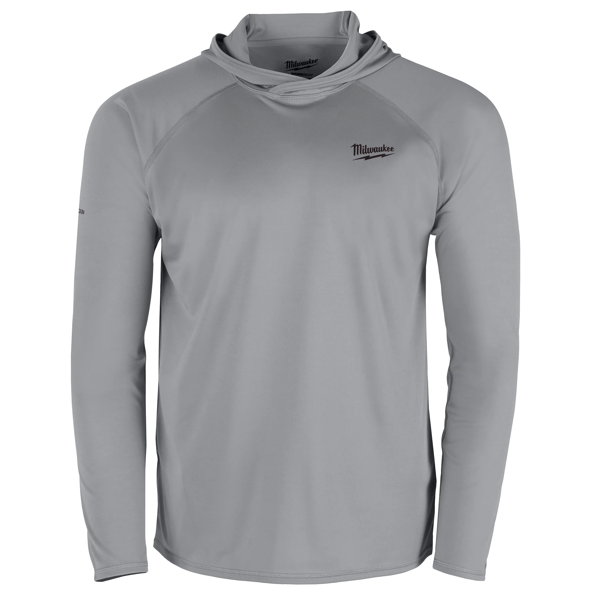 Consistent Milwaukee WORKSKIN™ Hooded Sun Shirt – GRAY 2X Powerful